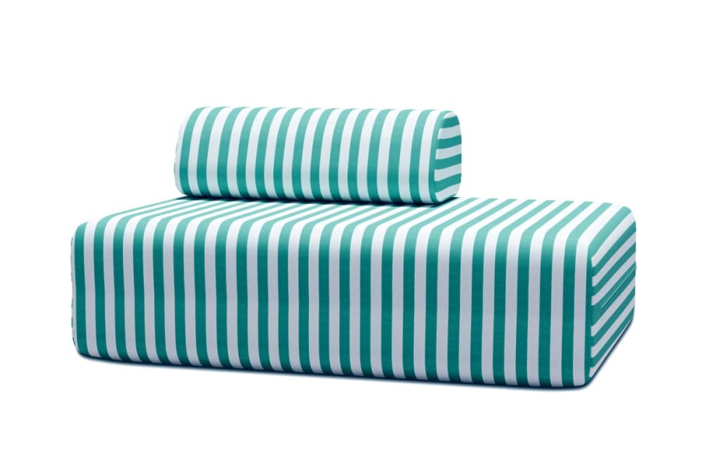 Canapé convertible 2 - turquoise