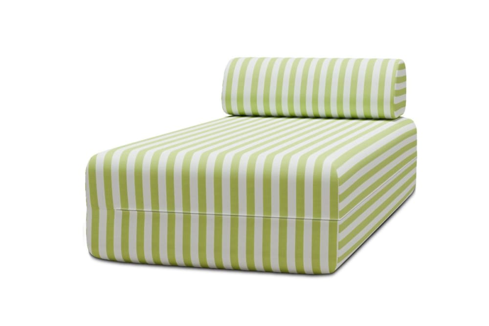 Méridienne convertible - vert anis