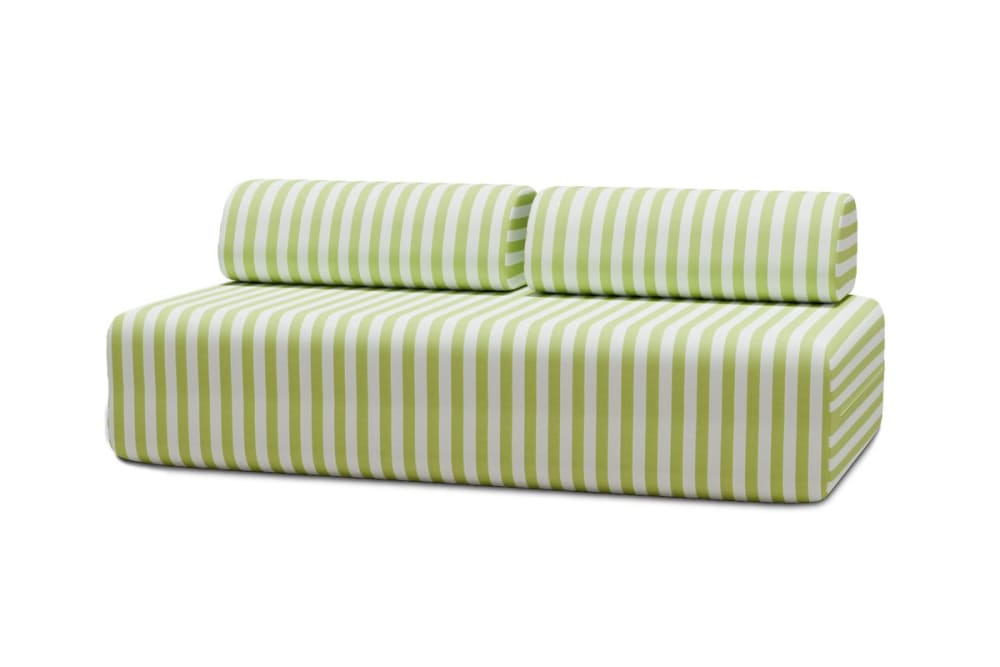 Canapé convertible et - vert anis