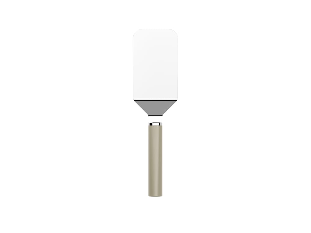 Spatule large acier inoxydable houmous