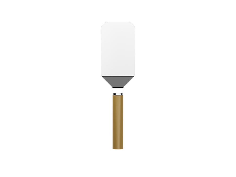 Spatule large acier inoxydable curry