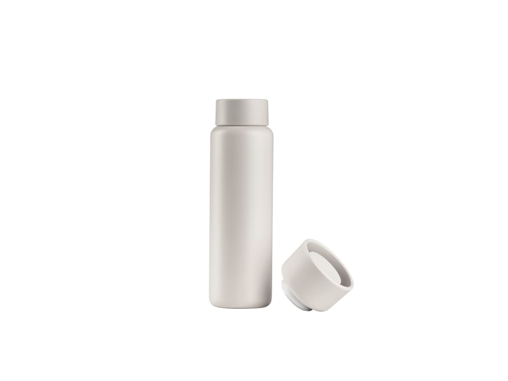 Thermos isotherme en acier inoxydable crème 26cm Thermos isotherme en acier inoxydable crème 26cm