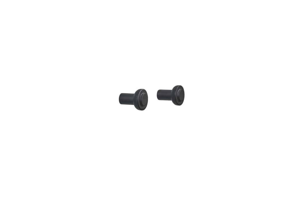 Set de 2 crochets bouleau noir