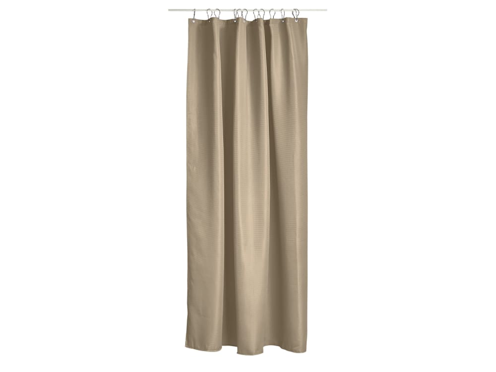 Rideau de douche polyester camel 200 x 180 cm Rideau de douche polyester camel 200 x 180 cm