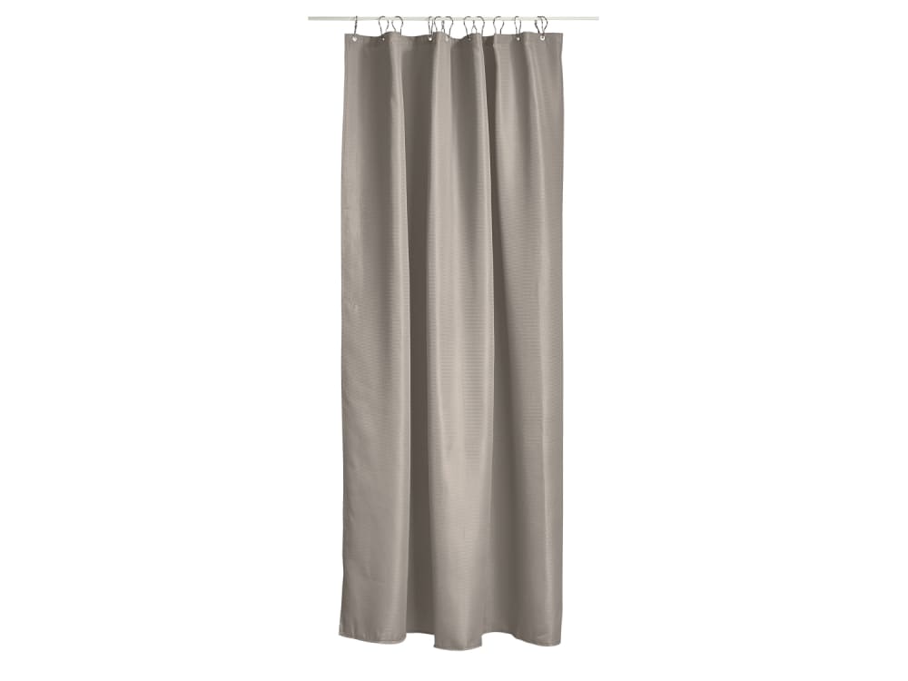 Rideau de douche polyester taupe 220 x 180 cm Rideau de douche polyester taupe 220 x 180 cm