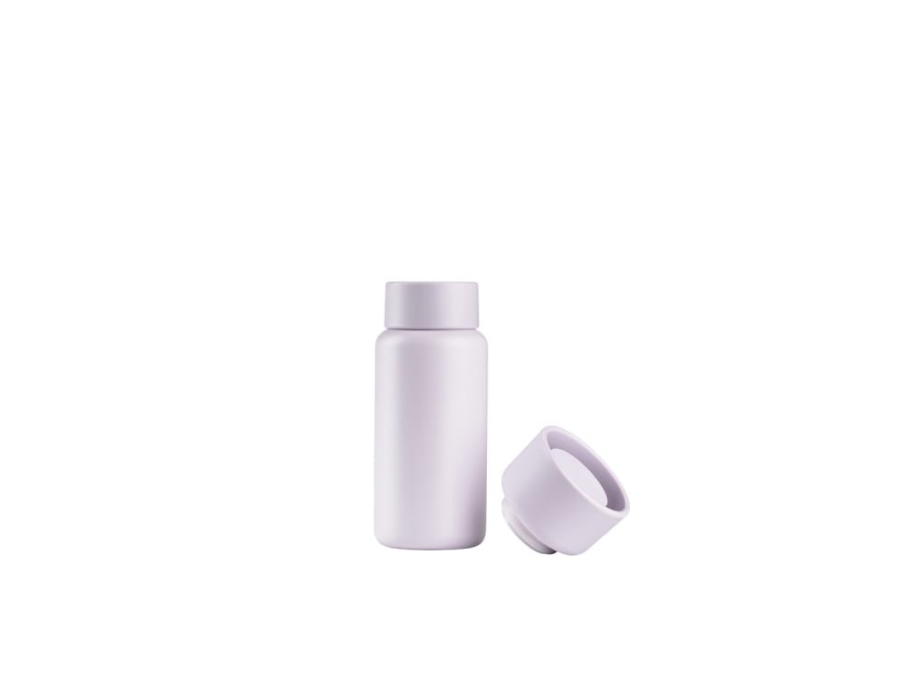 Thermos isotherme en acier inoxydable lavande 19 cm