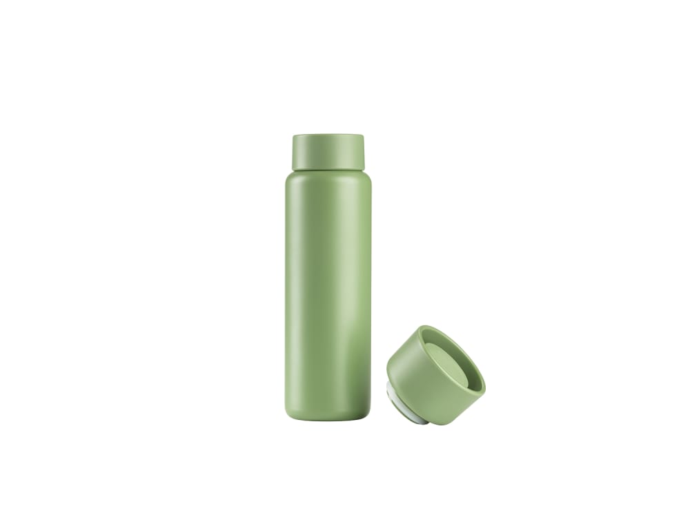 Thermos isotherme en acier inoxydable vert pomme 26cm Thermos isotherme en acier inoxydable vert pomme 26cm
