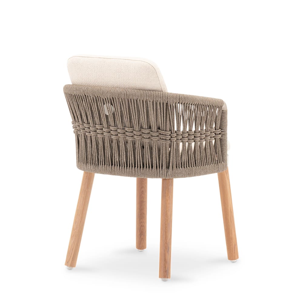 2er-Pack Sedie Teak und Corda - Maisons Du Monde