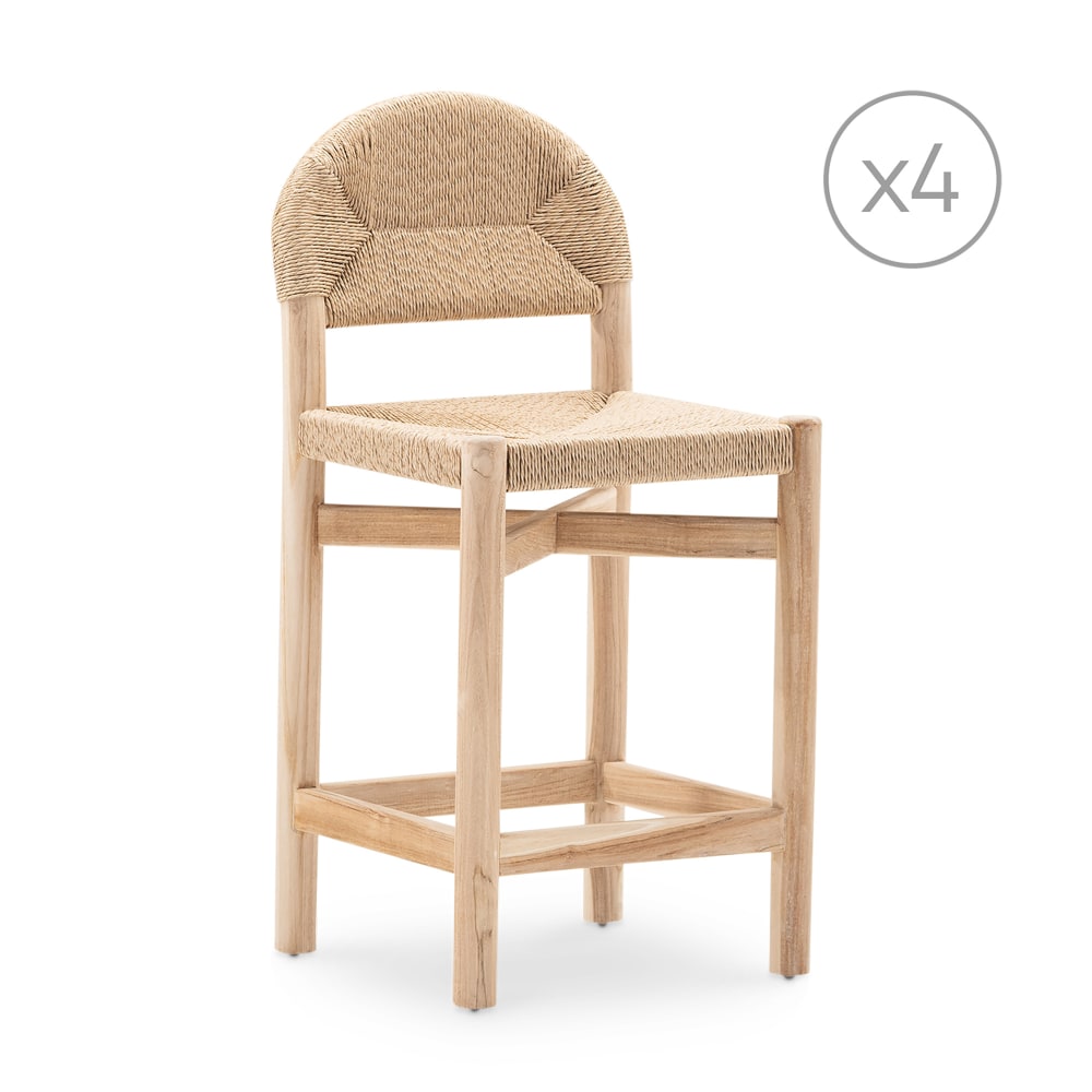 Lot de 4 tabourets bar