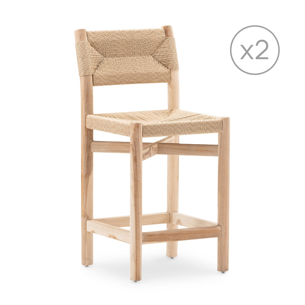 Lot de 2 tabourets bar