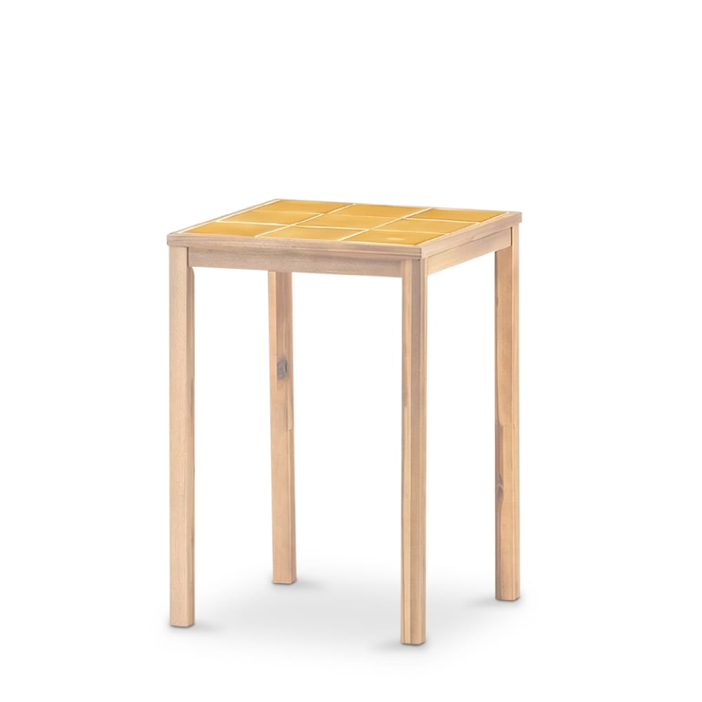 Table haute carrée,