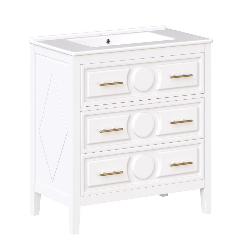 Meuble Vasque Rétro