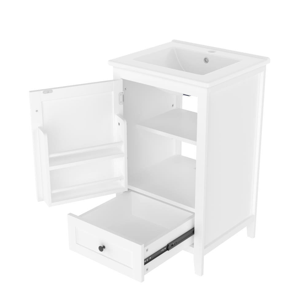 Meuble salle de bain - porte