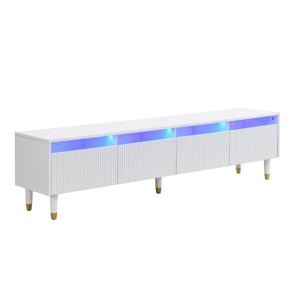 Meuble TV blanc design