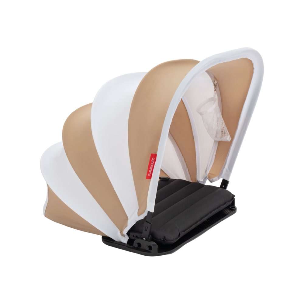 Tente plage avec coussin UPF50+ réglable beige