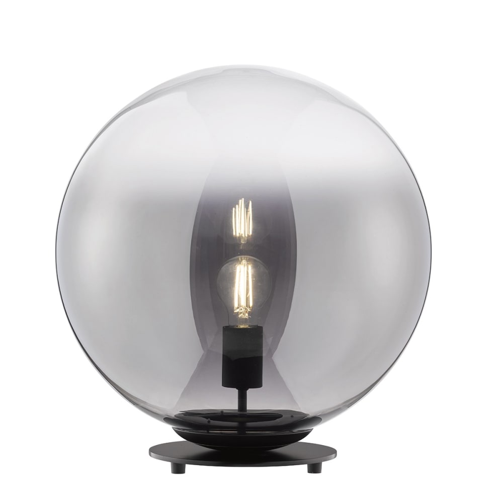 Lampe de table en verre