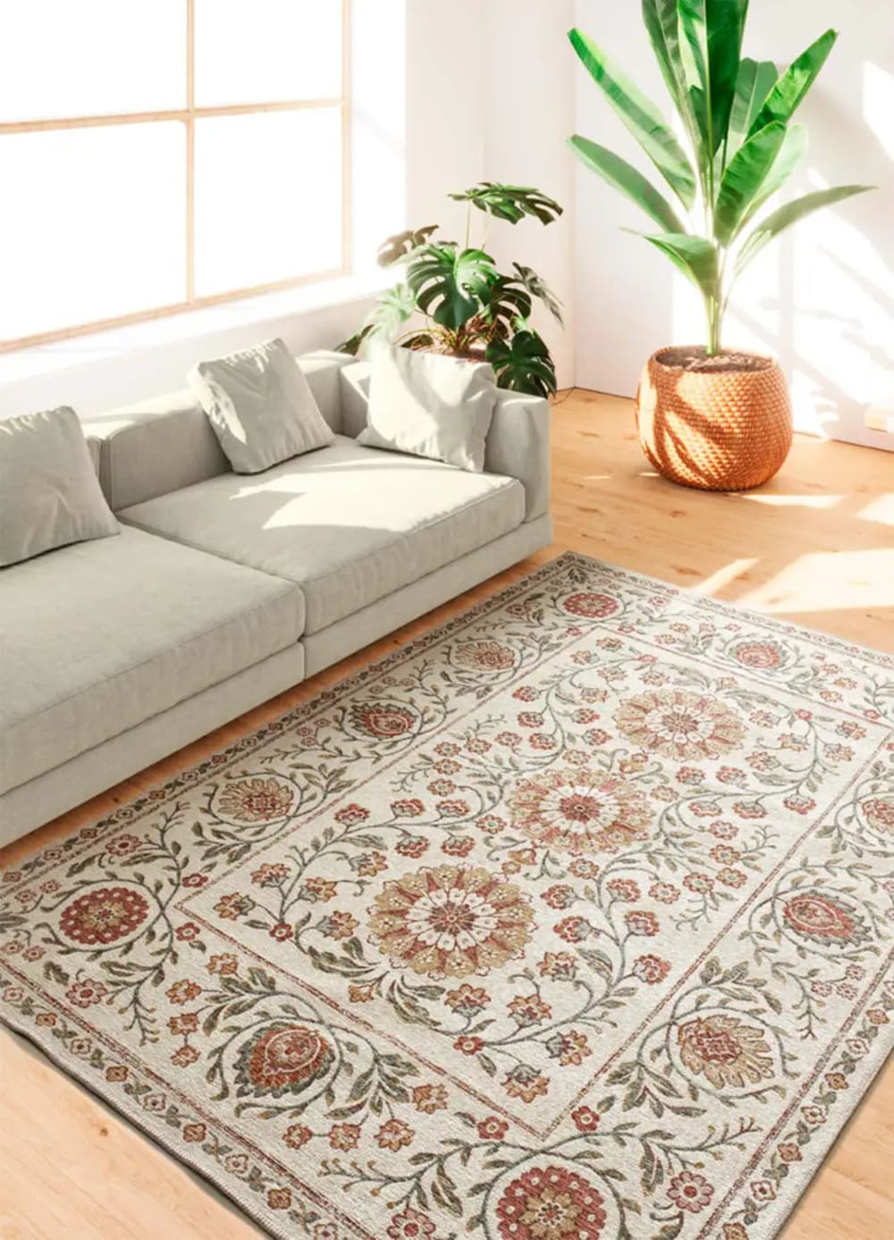 Atticgo In- & Outdoor-Teppich, Klassisch, mehrfarbig, 200x290 cm style classic chic Öko-Tex Zertifikat - Pes - Polyester