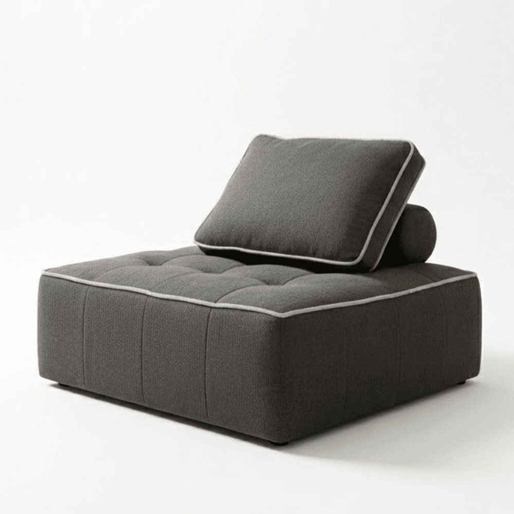 Fauteuil Zen 1 place - chocolat