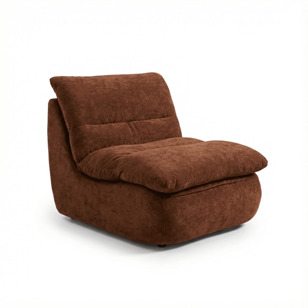 fauteuil Nuvia - chocolat