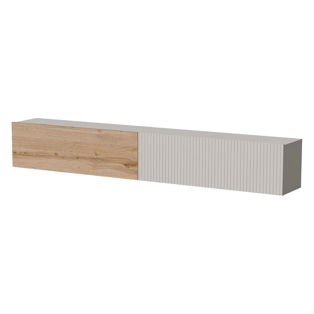 meuble tv bois beige