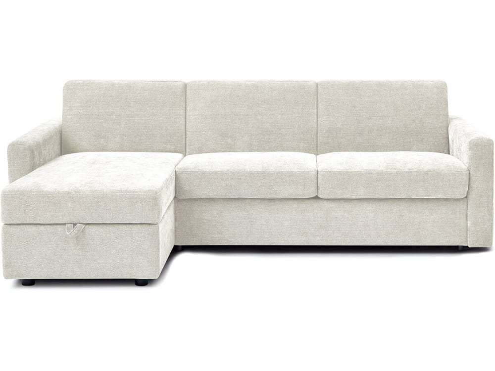 Canapé d'angle 3 places en tissu beige Canapé d'angle 3 places en tissu beige