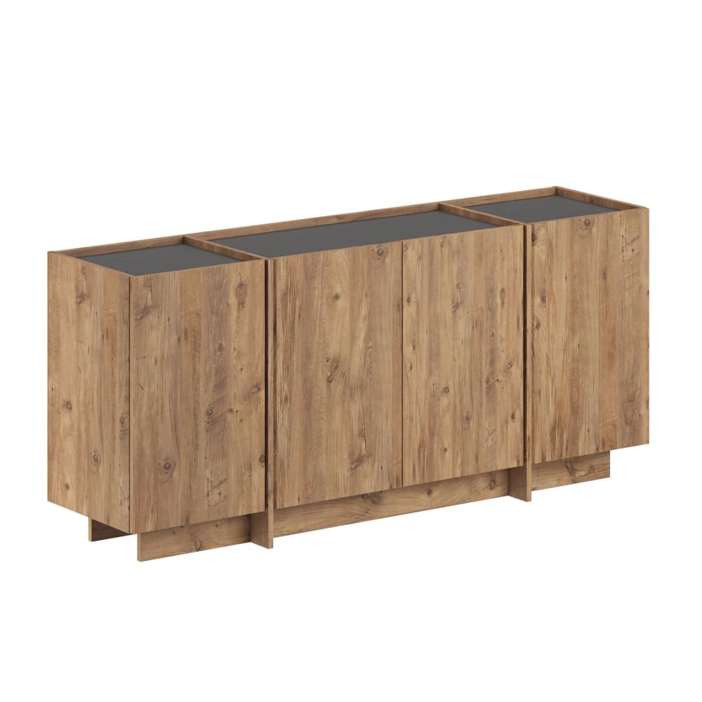 buffet en bois marron