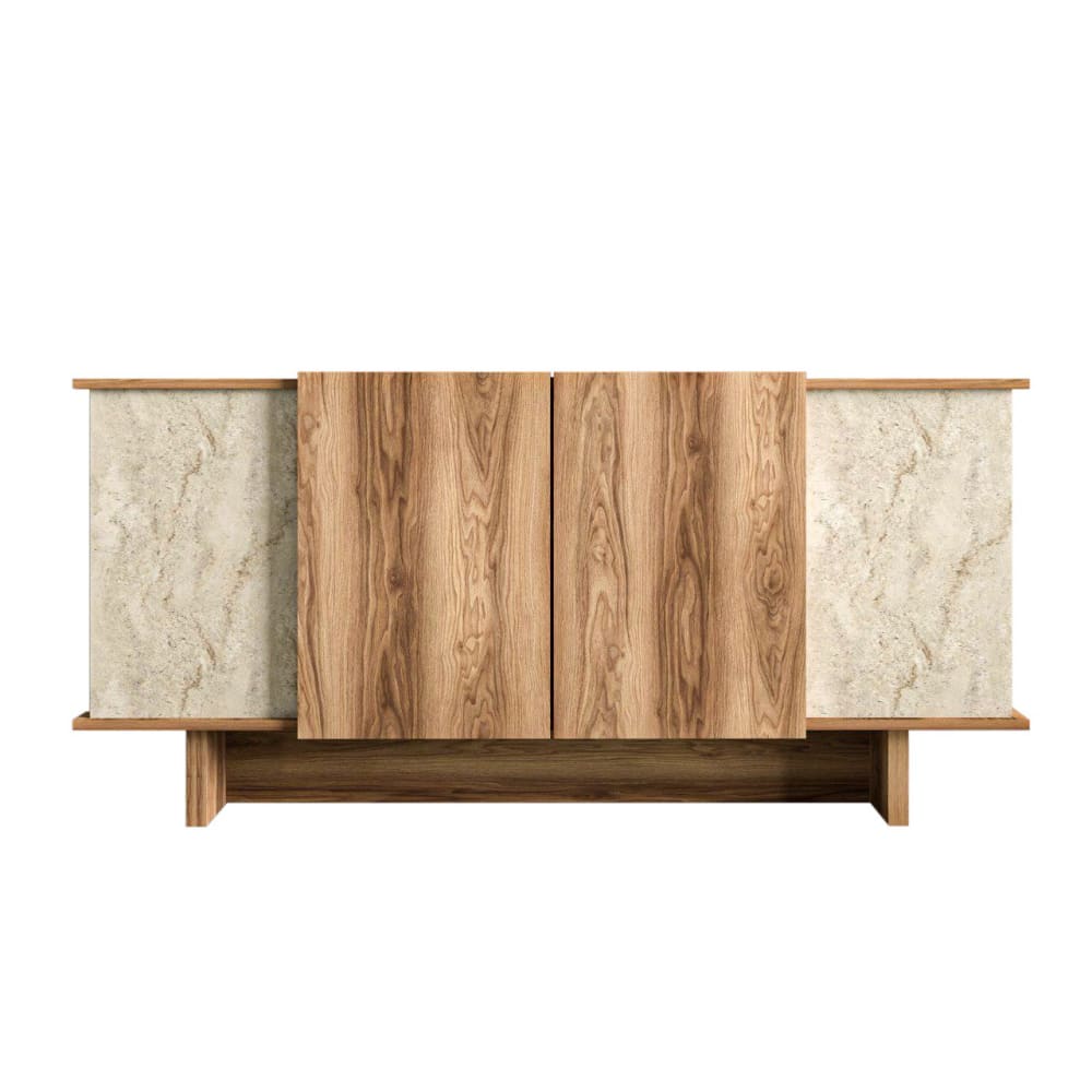 buffet en bois beige