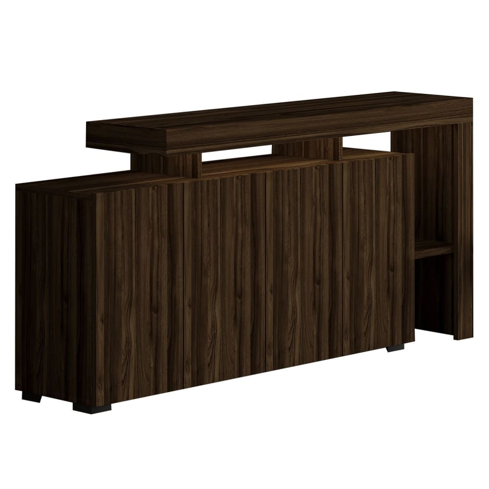 Buffet en bois marron 170 x 35