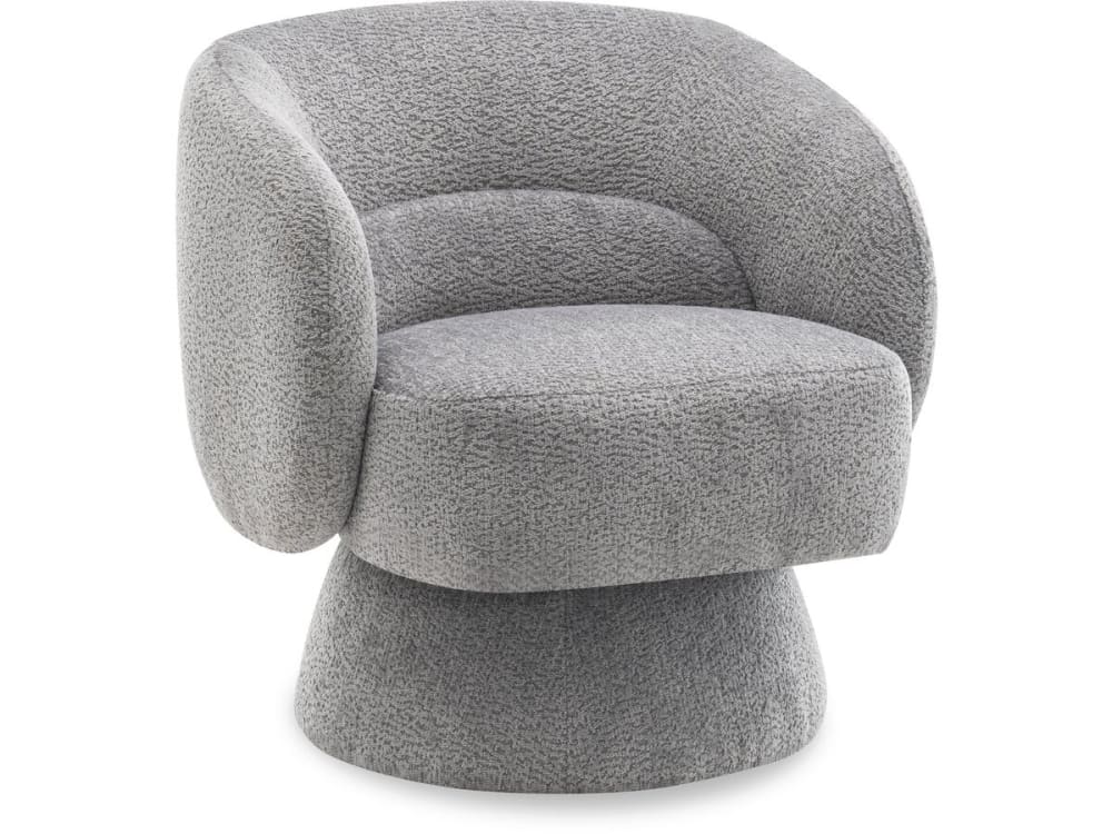 fauteuil en tissu gris