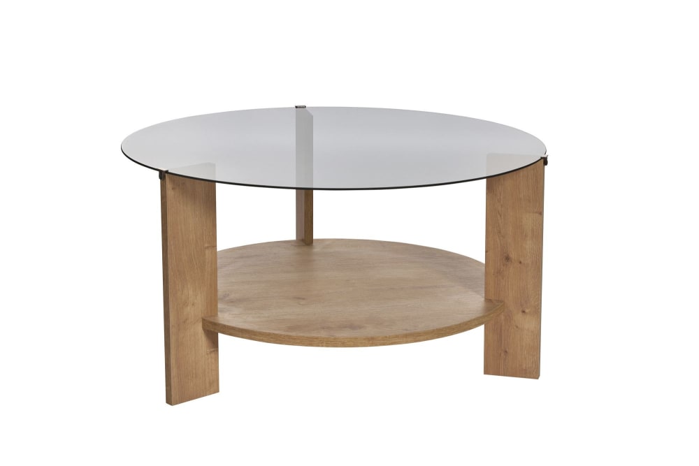 Table basse en bois marron