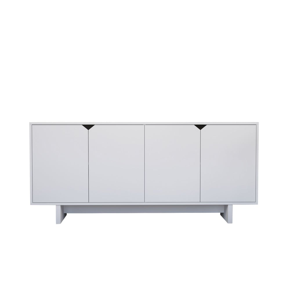 buffet en bois blanc
