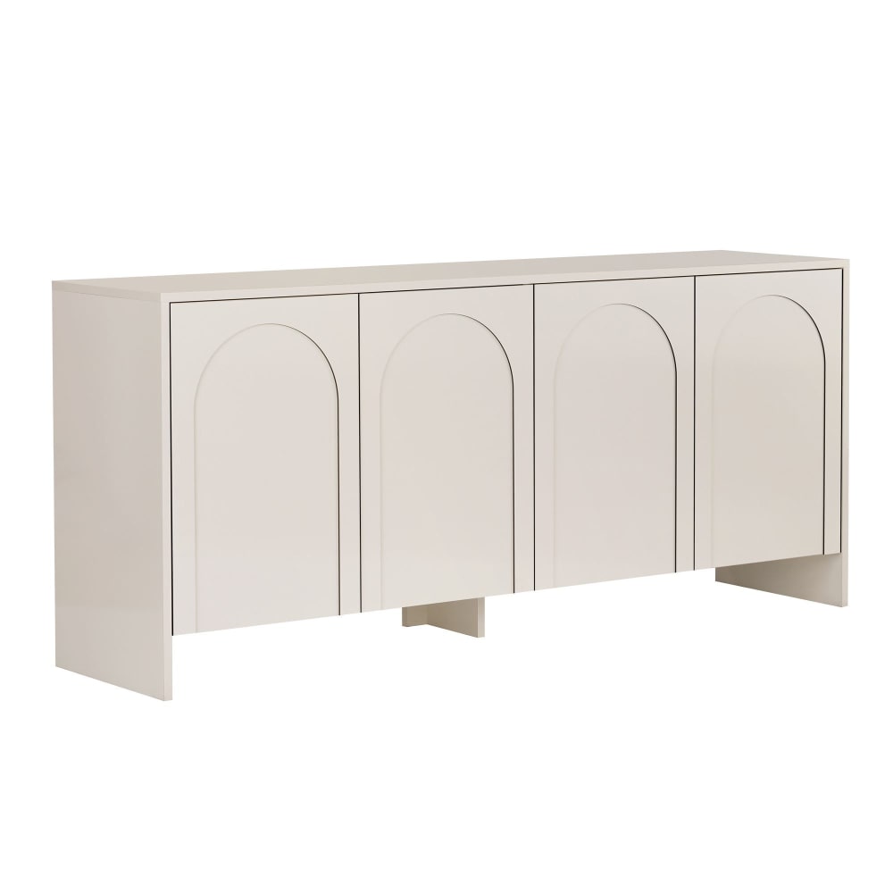 buffet en bois beige