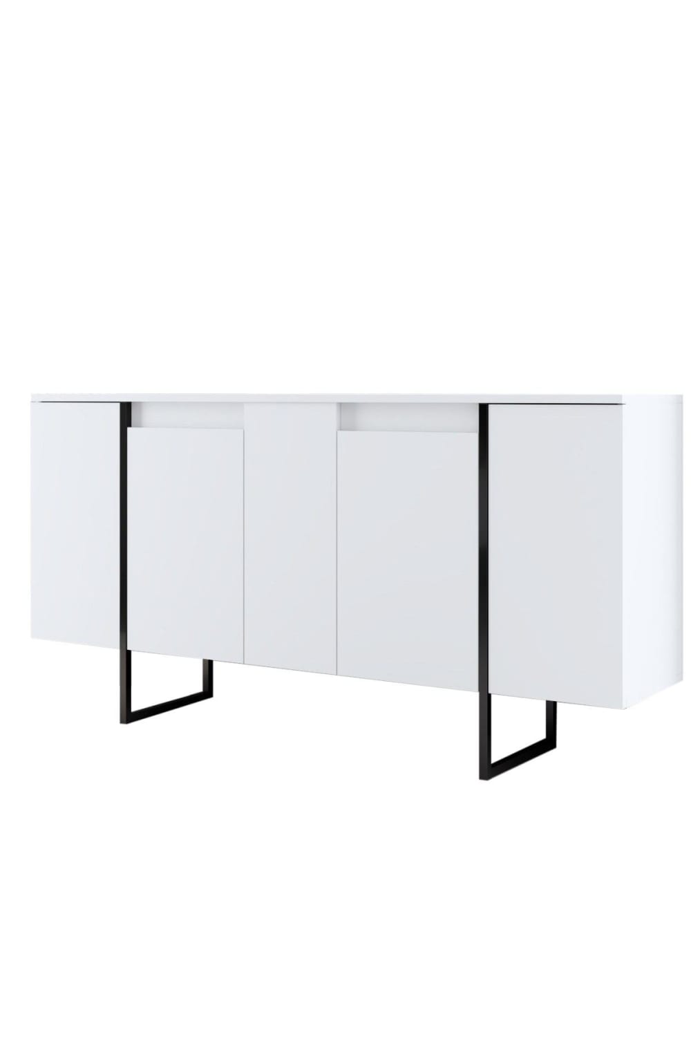 buffet en bois blanc