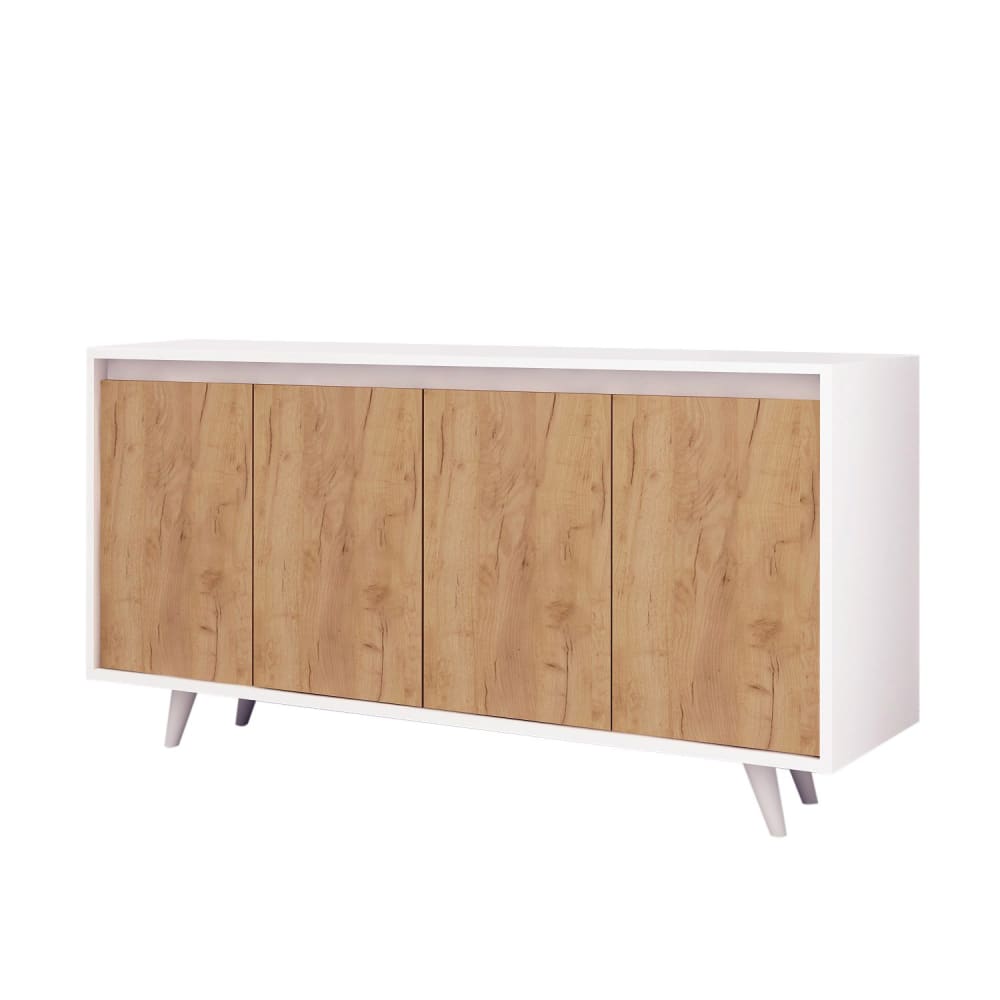 buffet en bois marron
