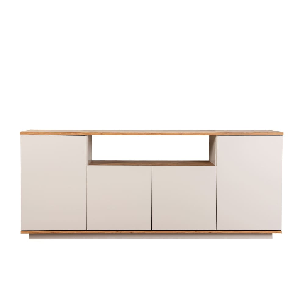 buffet en bois beige