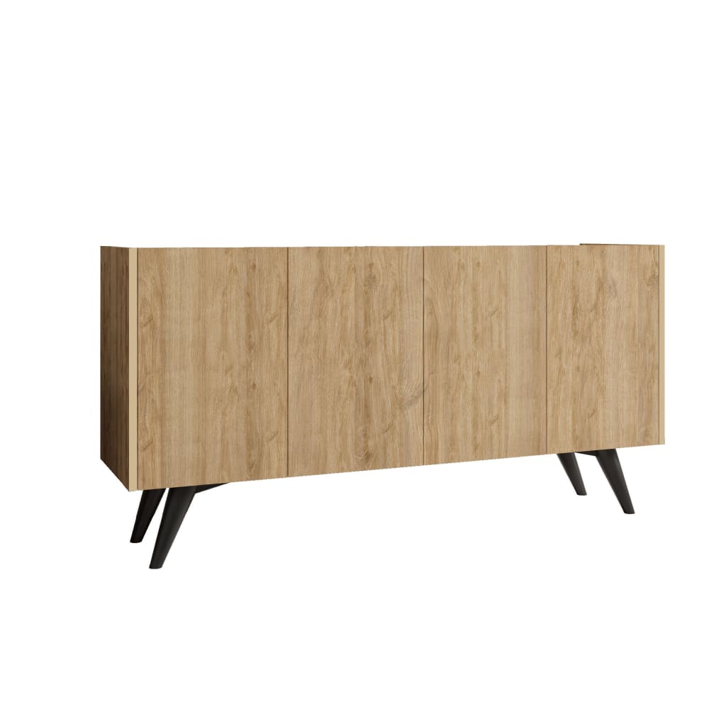 buffet en bois marron