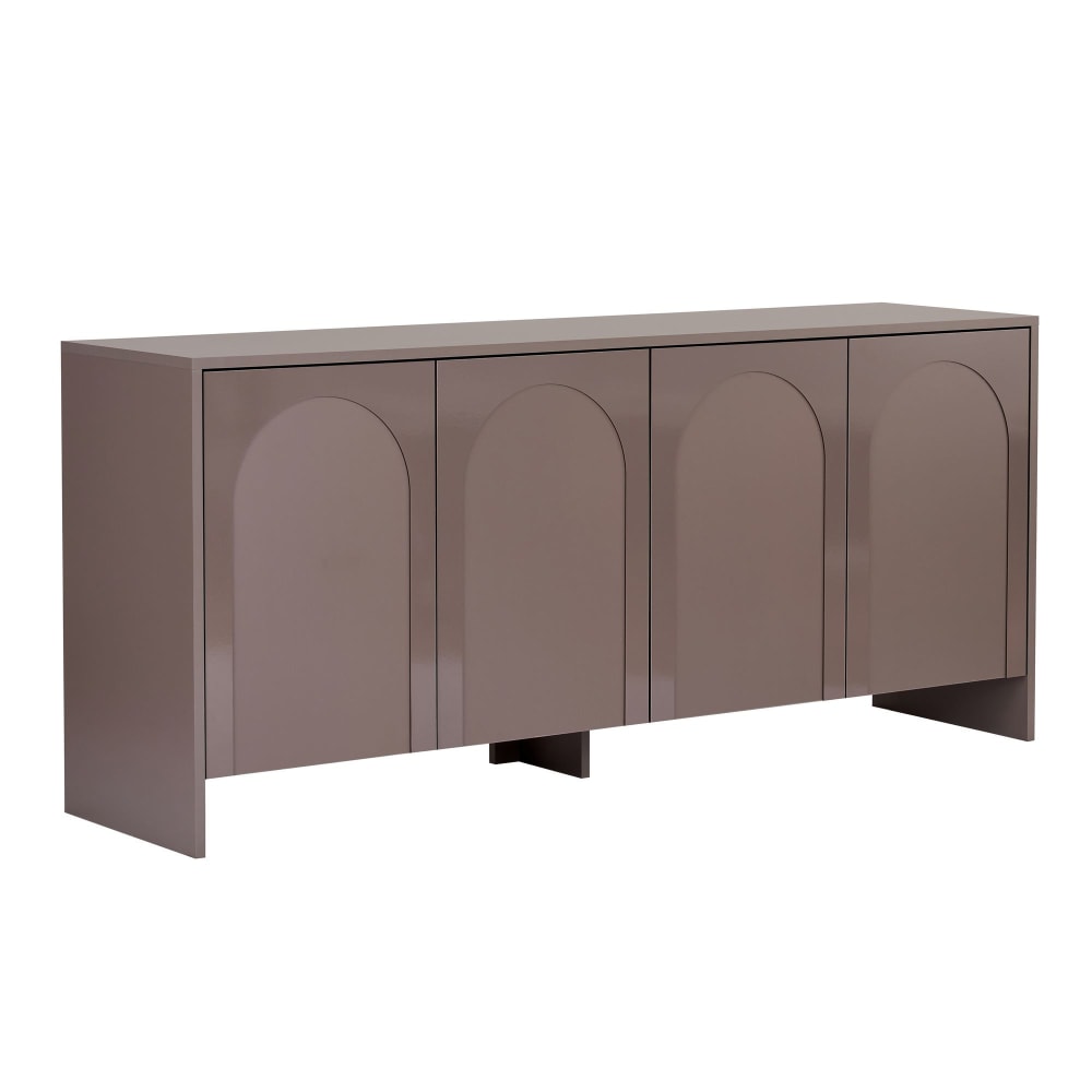 buffet en bois marron