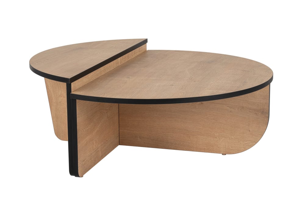 Table basse en bois marron