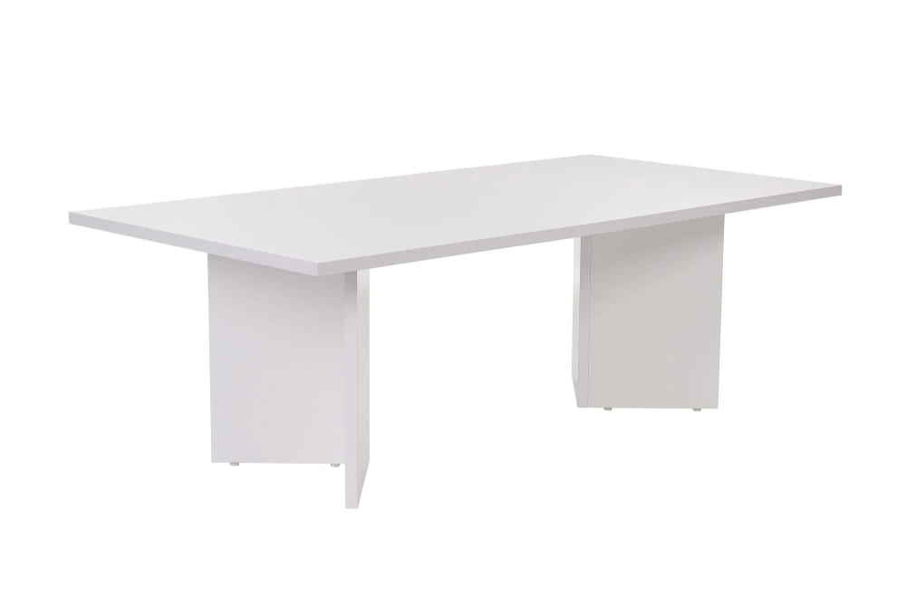 Table basse en bois blanc