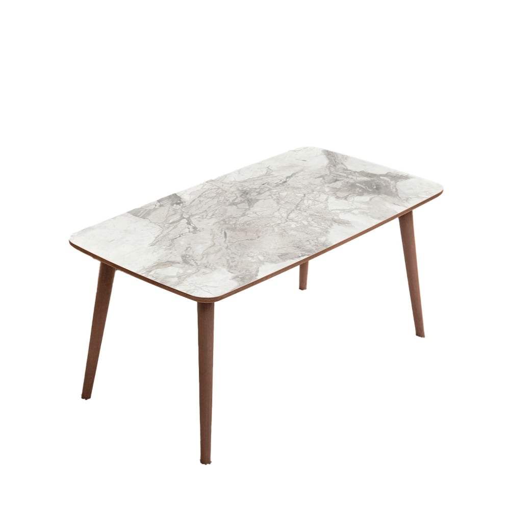 Table basse en bois blanc