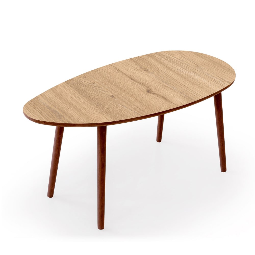 Table basse en bois marron
