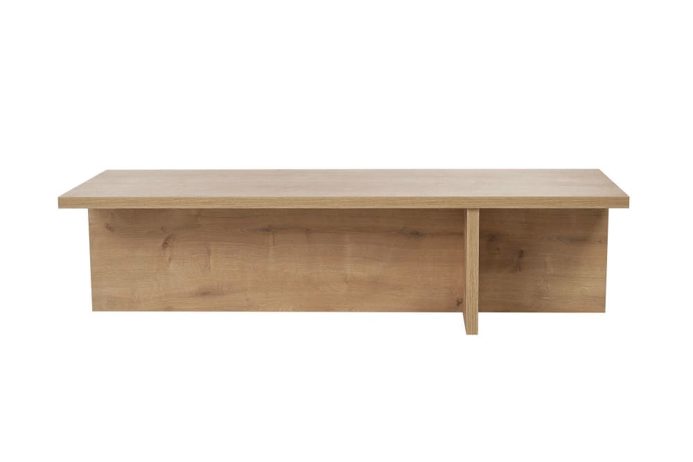 Table basse en bois marron