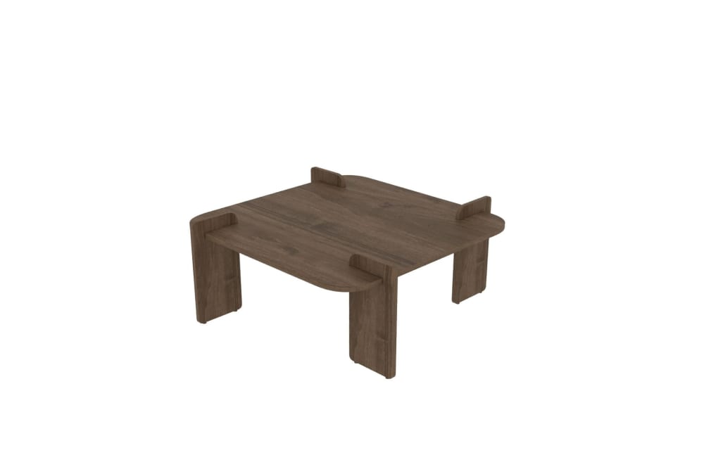 Table basse en bois marron
