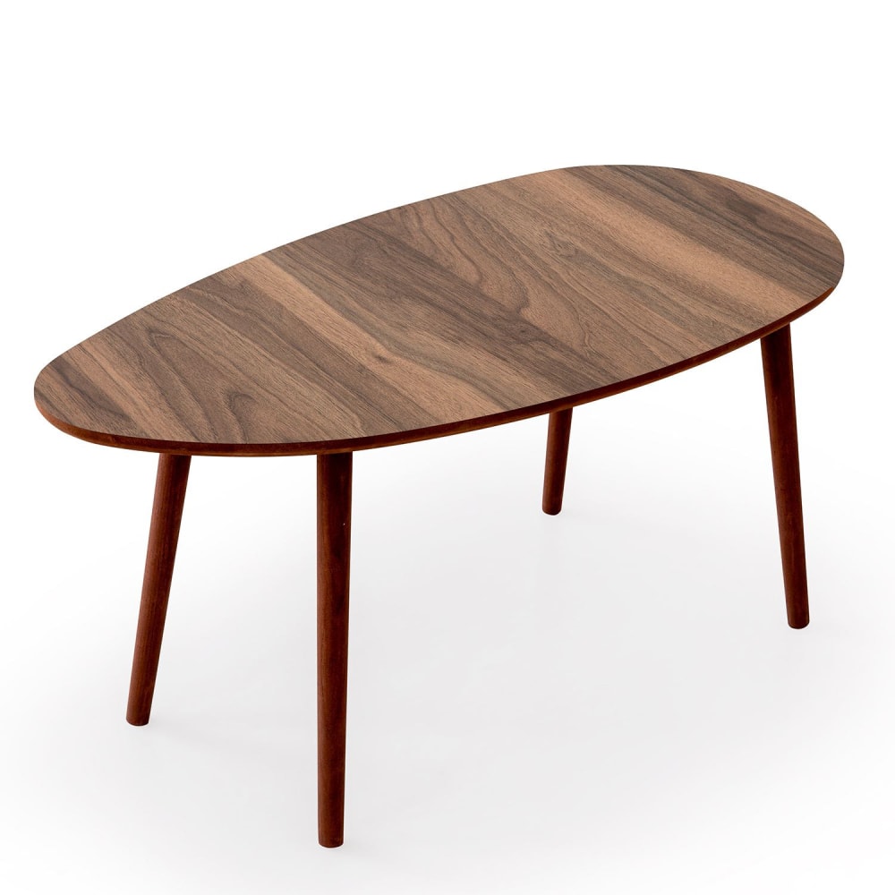 Table basse en bois marron