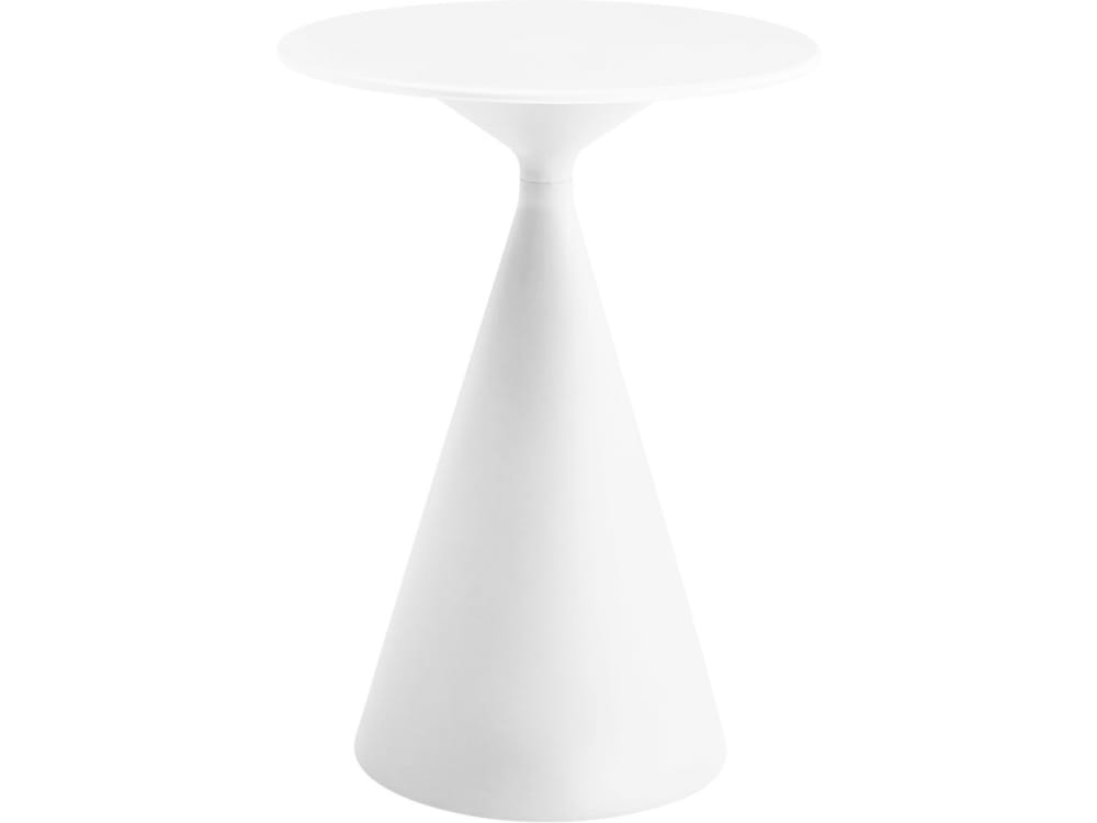 table de jardin en plastique - blanc
