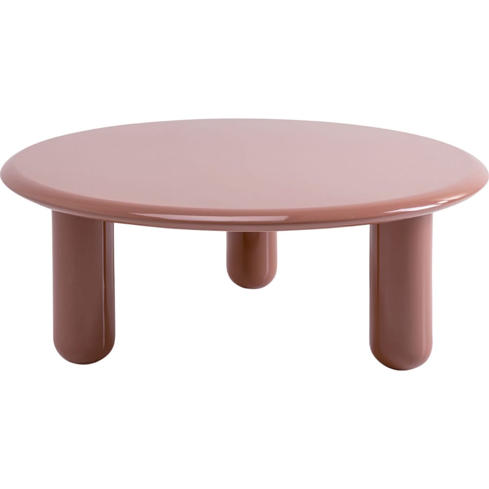 Table basse ronde moka