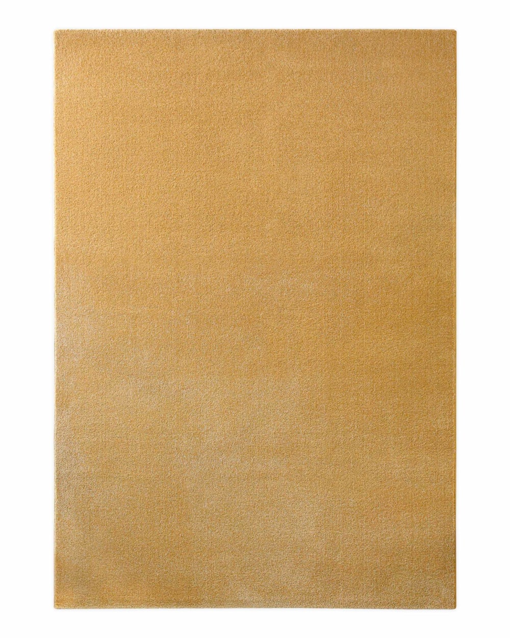 Tapis tissé velours - ocre