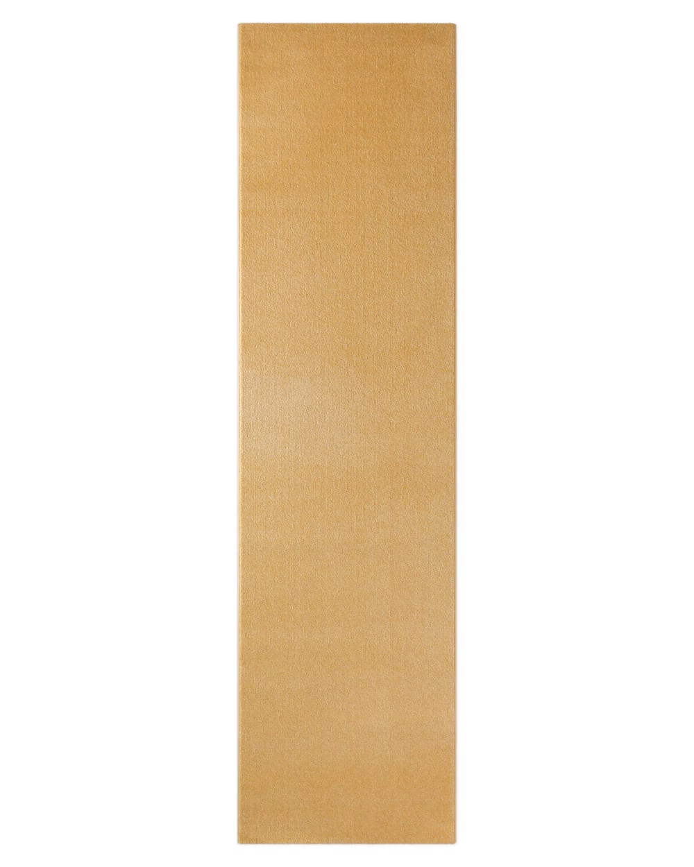Tapis de coulor tissé - velours ocre
