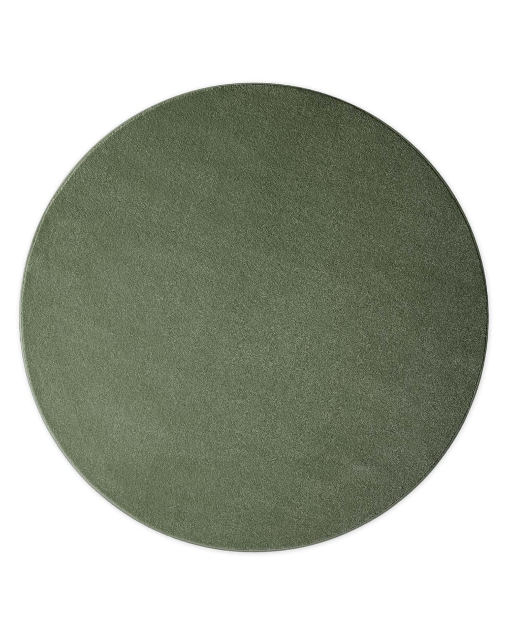 Tapis rond tissé velours