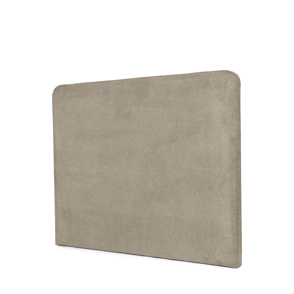 Koketto Home Taupefarbenes gepolstertes Kopfteil für ein Bett von 180 cm Taupe Pes - Polyester